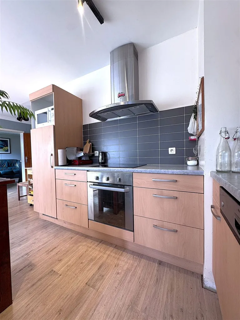 Köök - Bright Apartment with Lift in Nivelles