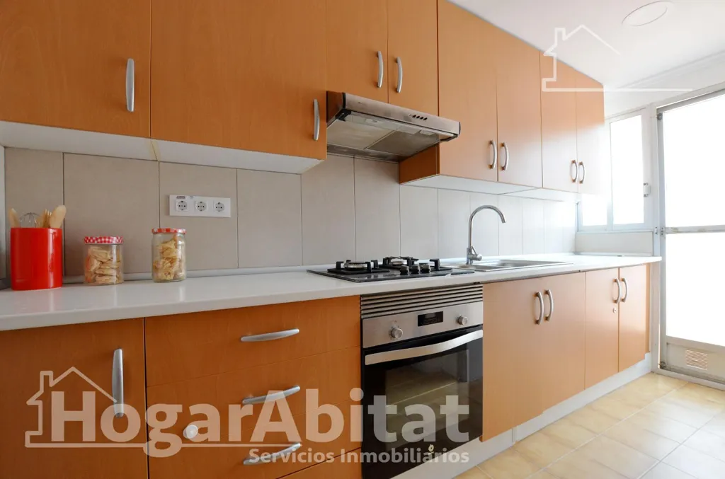 Köök - Reformed Flat with Sea Access in Tavernes de la Valldigna
