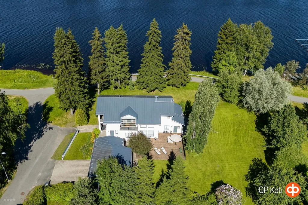 Vista aerea - Siporex House with River View in Ranta-Kastelli