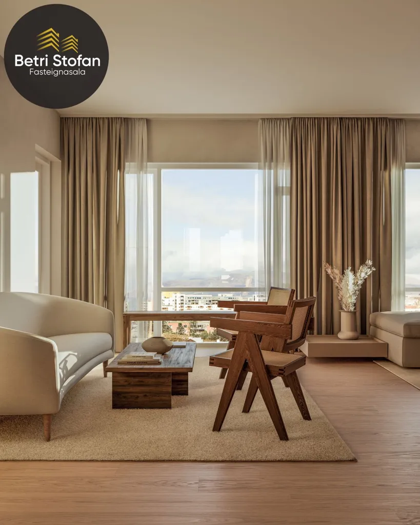 Elutuba - New Apartment with Mountain Views in Reykjavik