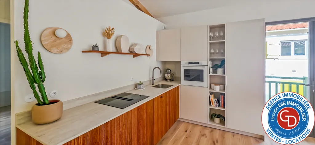 Köök - Renovated Villa with Terraces in Arcachon