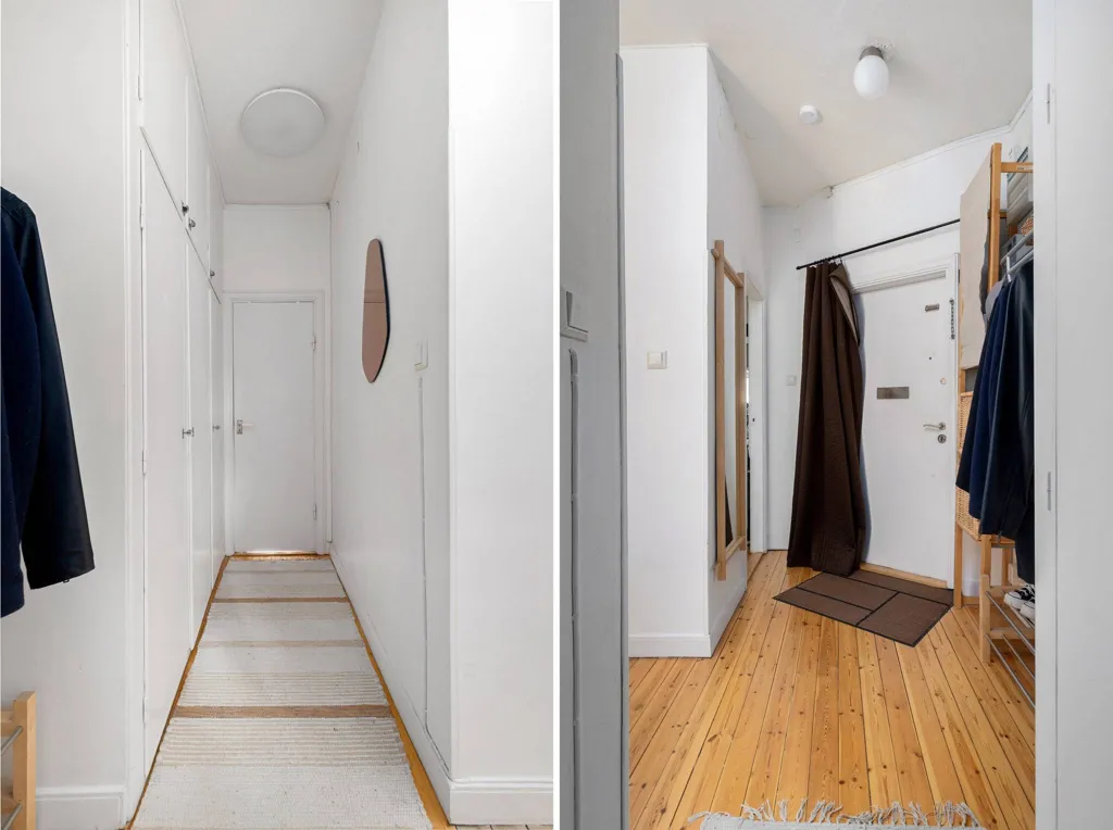 Ingresso - Charming Two-Bedroom Flat with Balcony in Stockholm