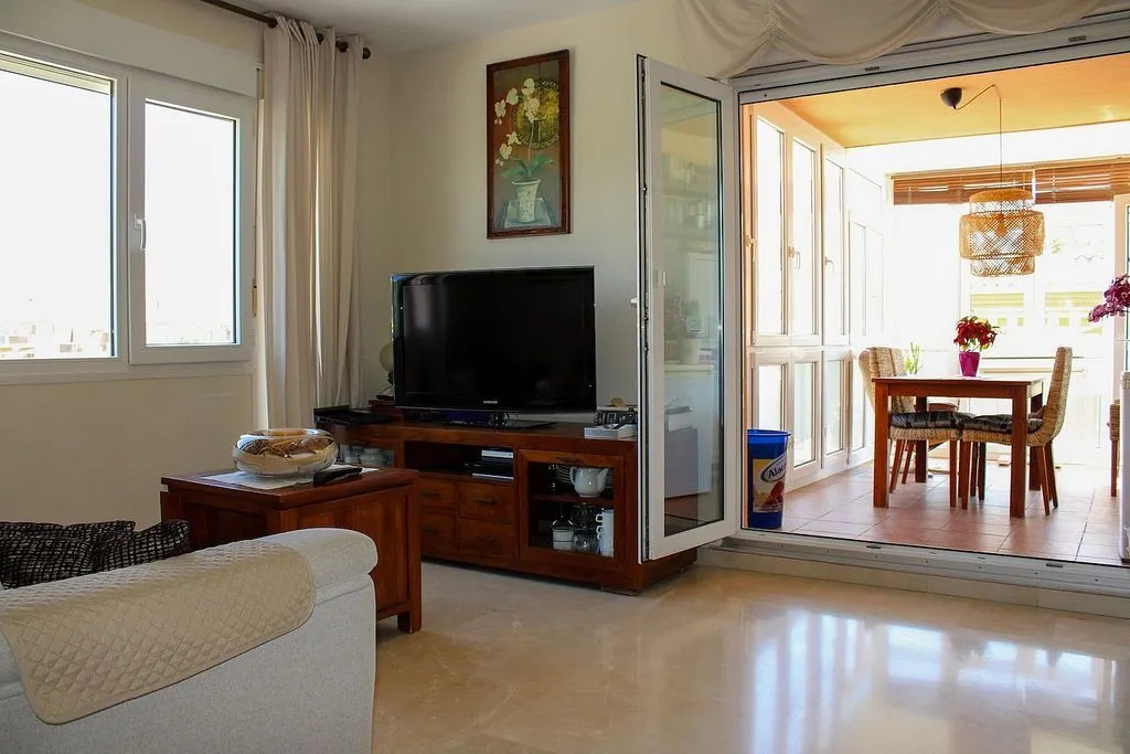 Séjour - Sea View Apartment with Terrace in Torrox Costa
