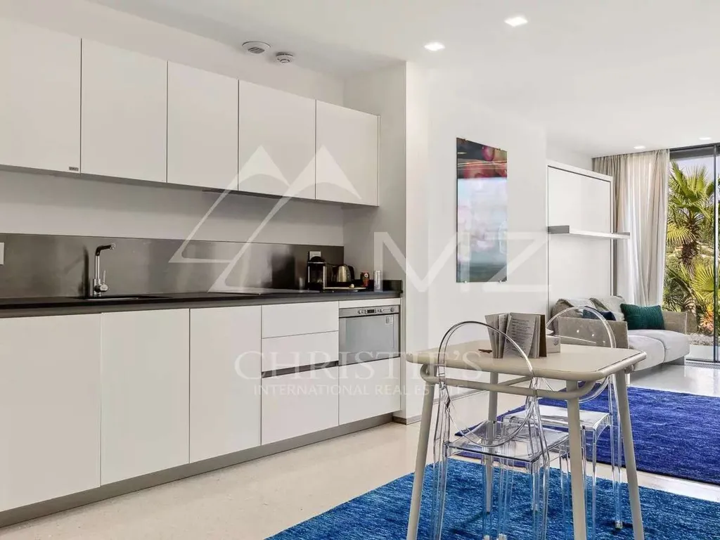 Cuisine - Villa Moderne avec Vue Mer près de Monaco