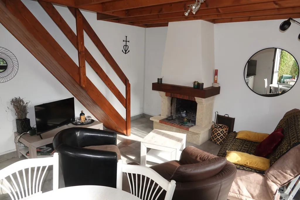 Séjour - Cottage avec Piscine et Tennis à Cabourg
