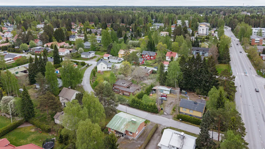 Õhuvaade - Commercial Plot with Studio in Seinäjoki