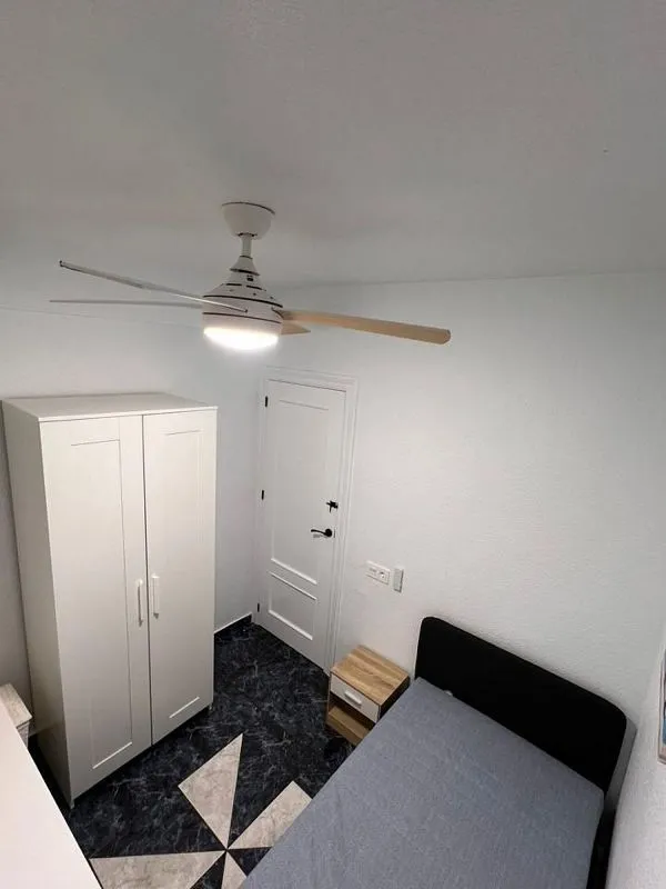 Bedrooms - Amueblado Flat with Balcony in Murcia