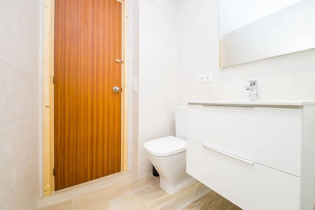 Bathrooms - Reformed Apartment with Pool in Els Pins