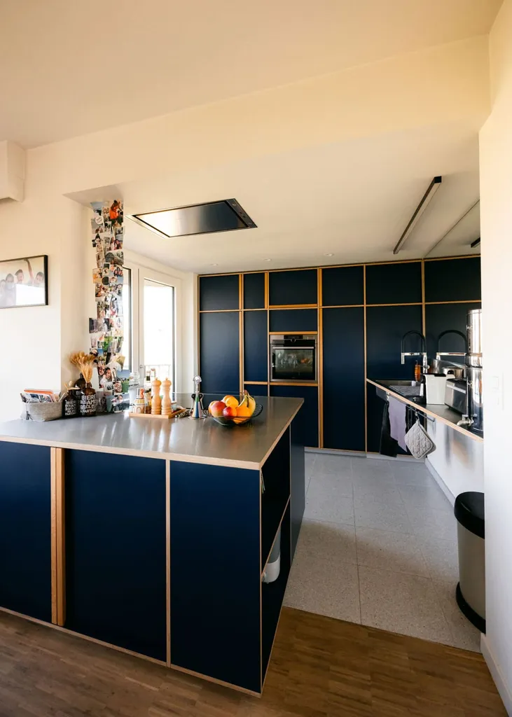 Cucina - Apartment with Park View in Liège