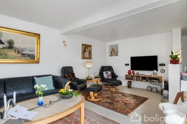 Soggiorno - Terraced House with Terrace in Aabybro