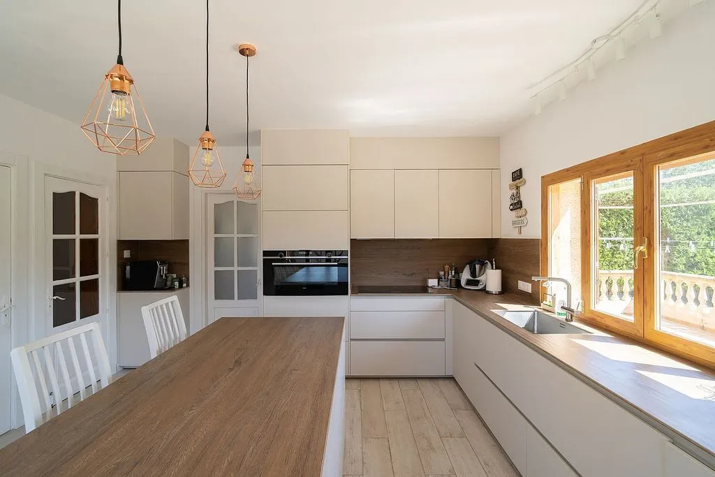 Cuisine - Chalet with Pool and Terrace in Son Caulelles