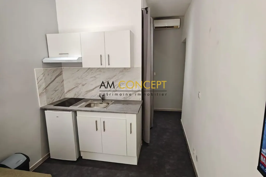 Cucina - Studio with Balcony in Nice Acropolis