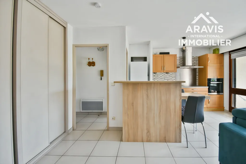 Cuisine - Appartement T2 avec Terrasse à Saint-Jorioz