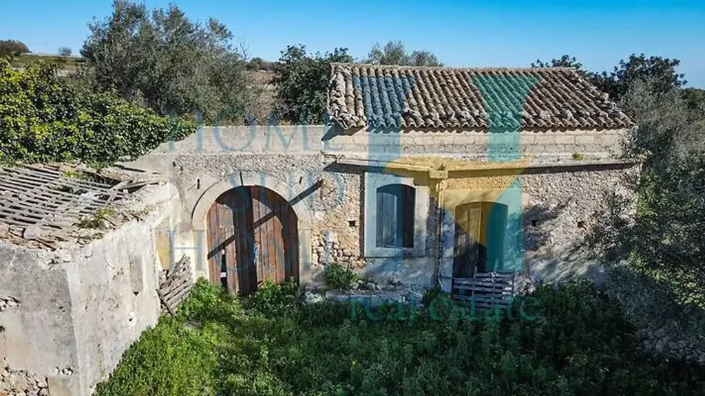 Õhuvaade - Rustic House with Olive Grove in Noto