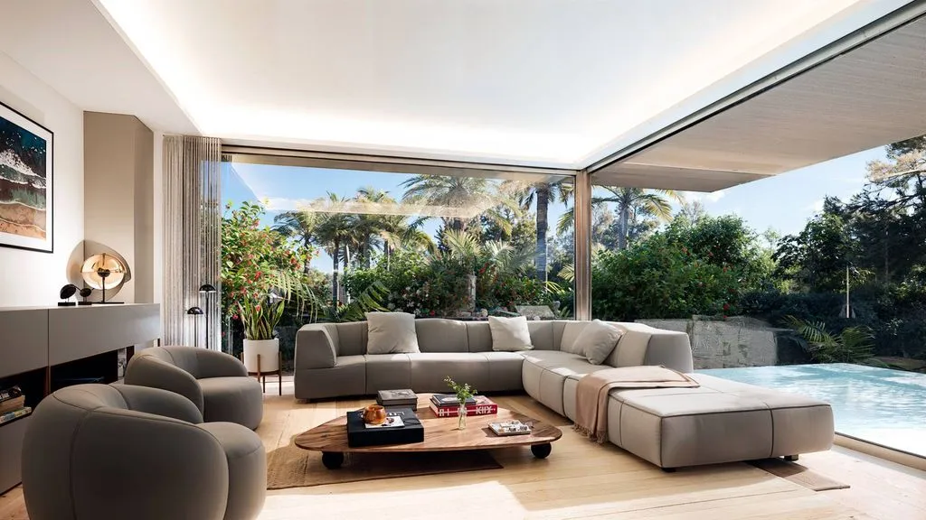 Soggiorno - Luxury Villa with Mountain Views in Marbella
