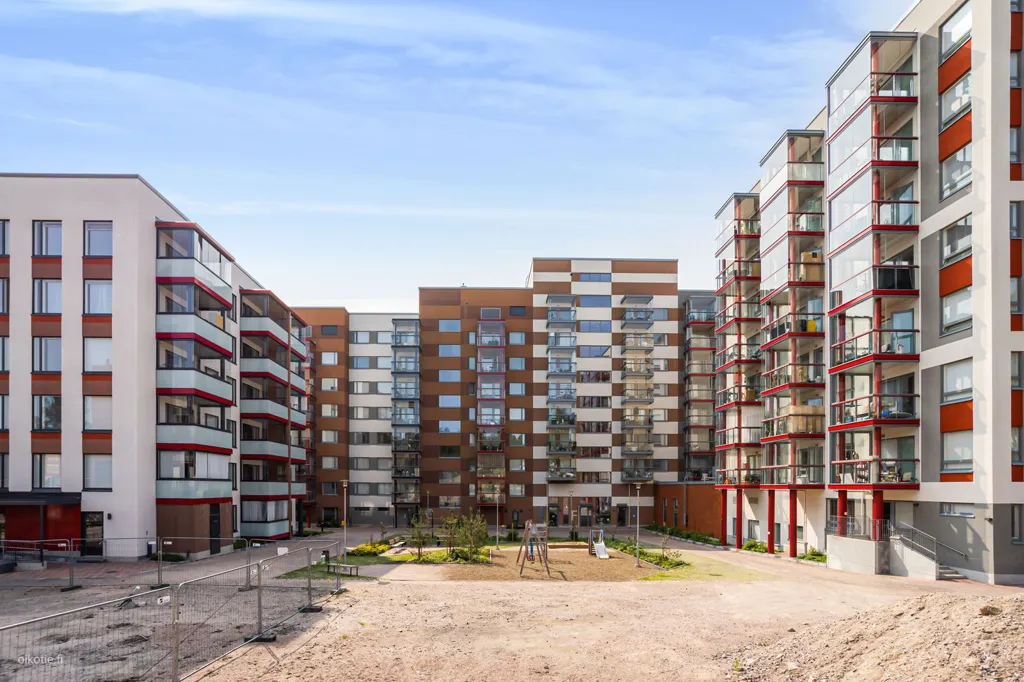 Extérieur - Modern Apartment with Balcony in Pähkinärinne, Vantaa