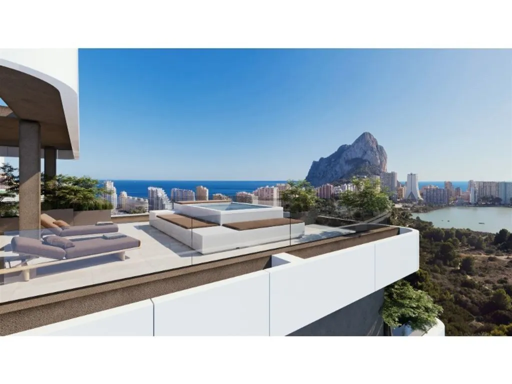 Terrasse - Luxury Flat with Pool in Calpe