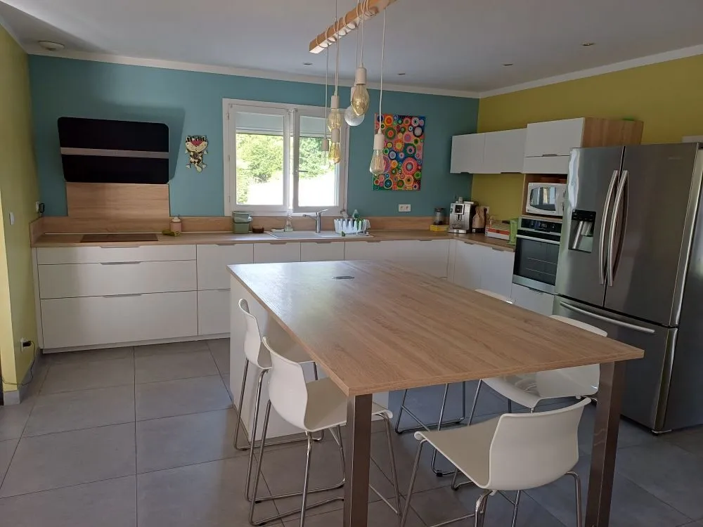 Cuisine - Maison Rénovée avec Piscine à Montech