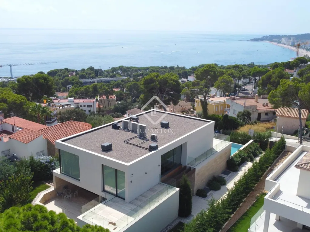 Vue aérienne - Modern Villa with Sea Views in Sant Antoni