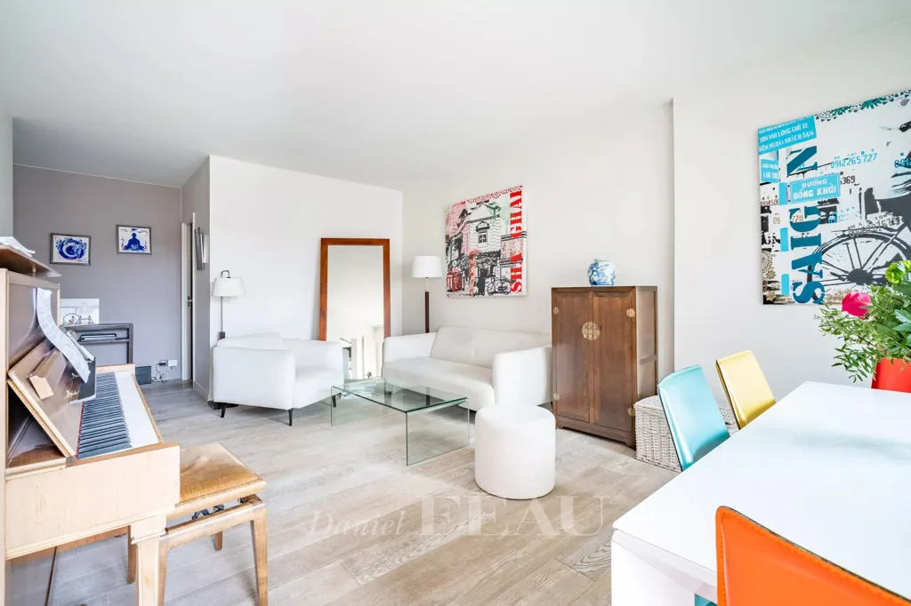 Séjour - Appartement 3/4 Pièces avec Terrasse à Paris 14ème