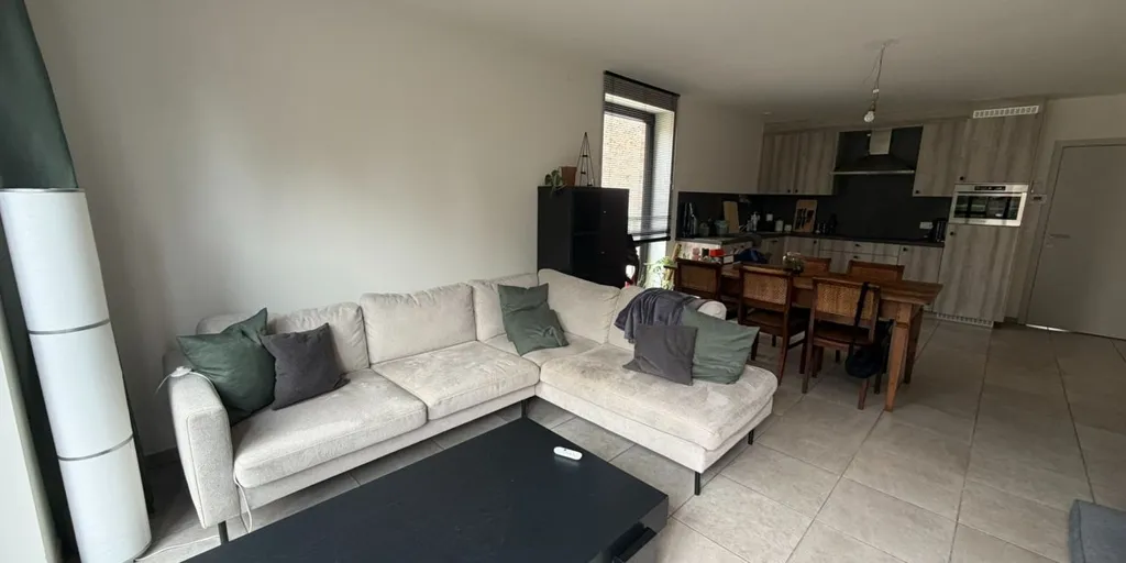 Séjour - Appartement avec jardin et terrasse à Meerhout