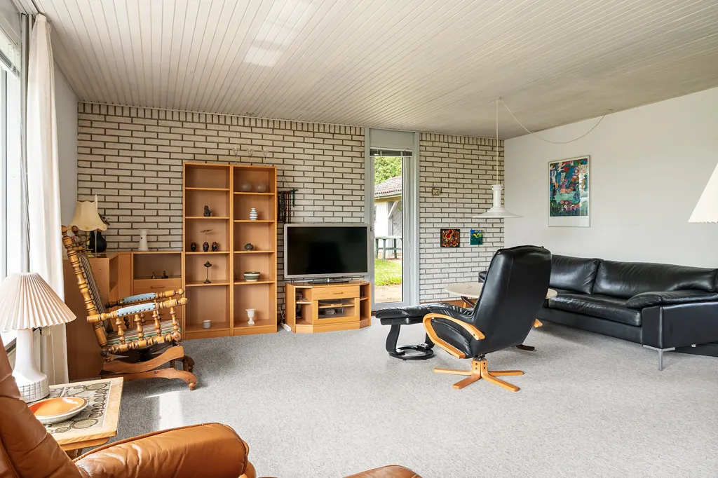 Séjour - 1976 Villa with Garden in Svendborg