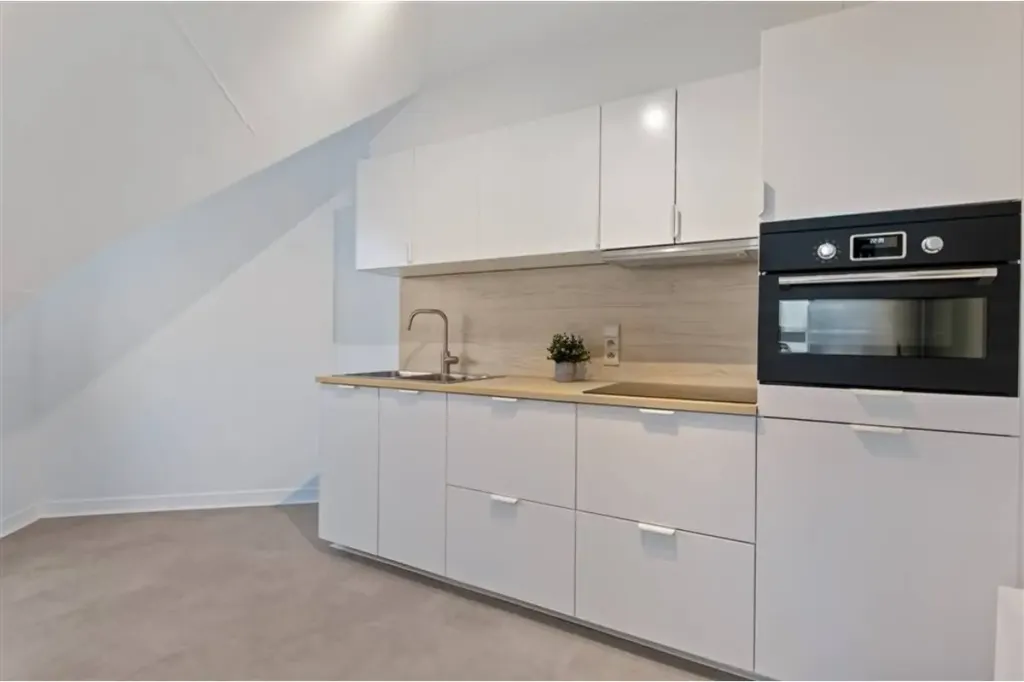 Köök - 3-Bed Apartment with Terrace in Turnhout