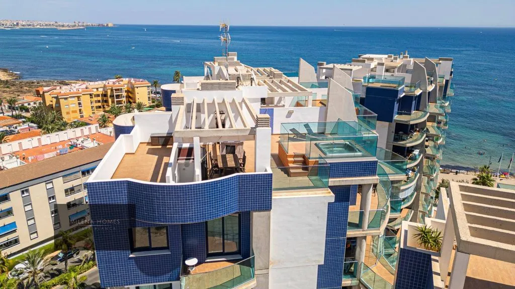 Vue aérienne - Luxury Penthouse with Sea View in Punta Prima