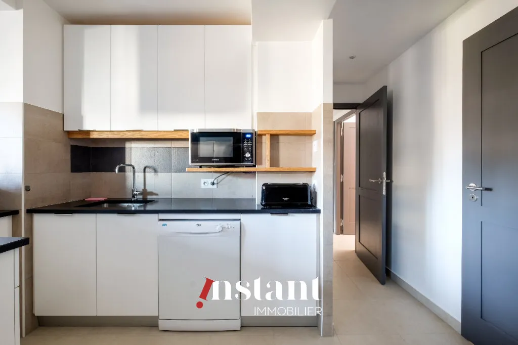 Köök - Fully Renovated Colocation Flat near Gorge de Loup