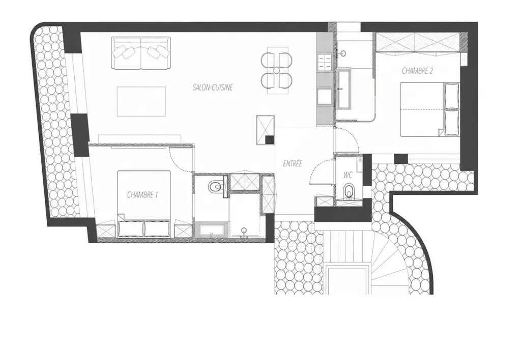 Appartement avec Vue Mer à Nice