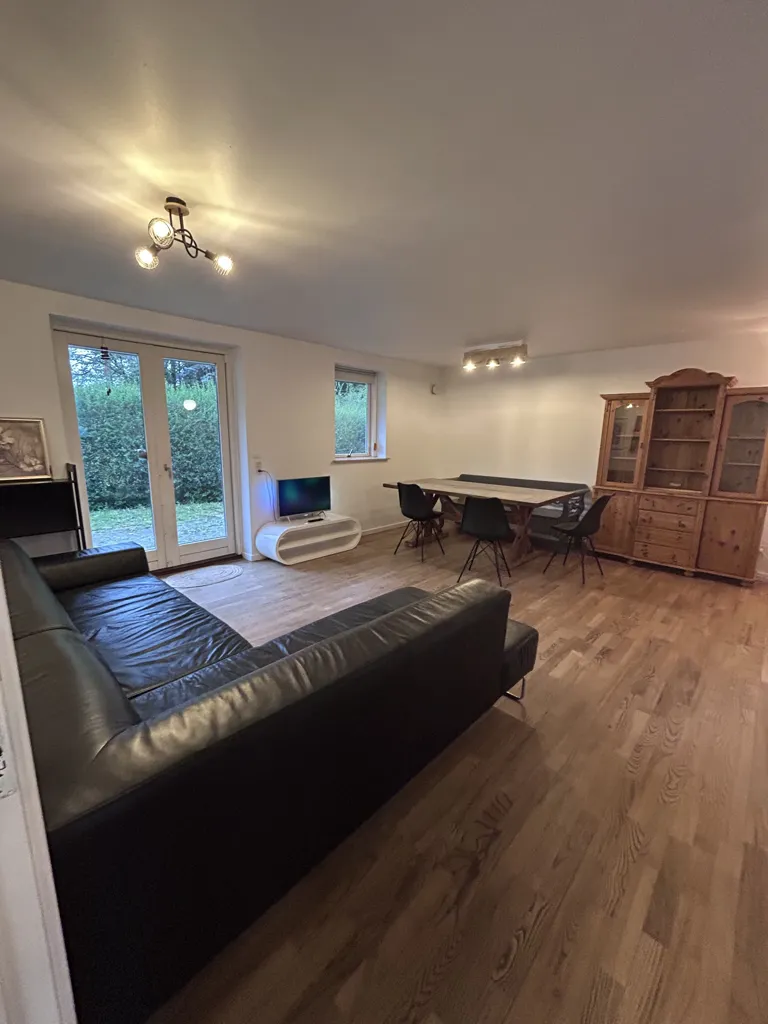 Séjour - 2-Bedroom House with Private Garden in Herlev