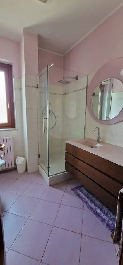 Salles de bain - Spacious Apartment with Balcony in Moncalieri