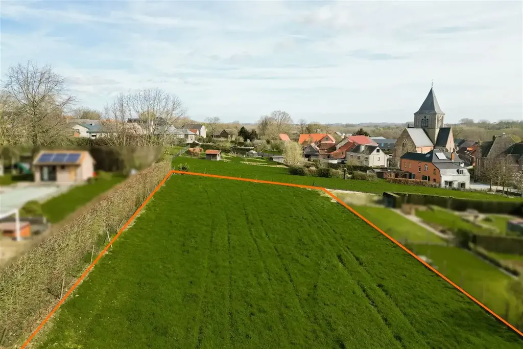 Vista aerea - Building Plot with Countryside View in Zwalm