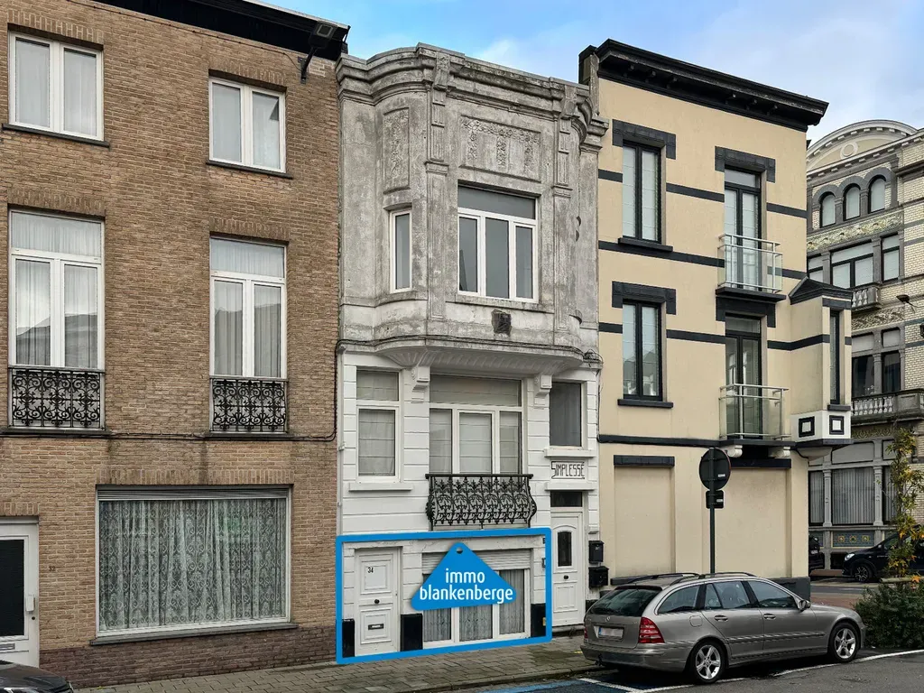 Exterior - Apartment with Open Plan Kitchen in Blankenberge