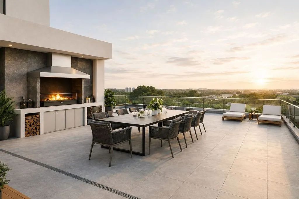 Terrasse - New 1-Bedroom Flat with Lift in Benimamet
