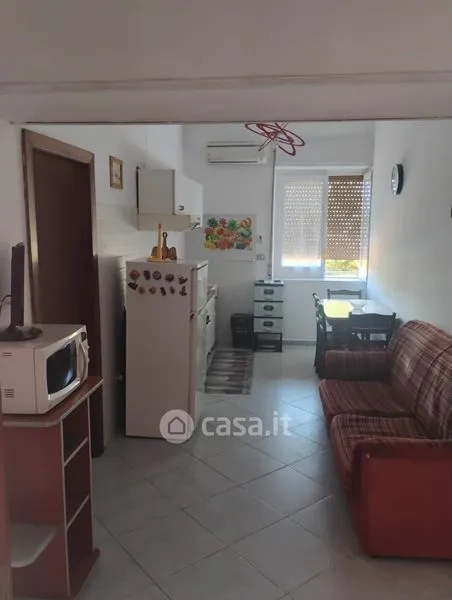 Séjour - Apartment with Balcony in Paestum