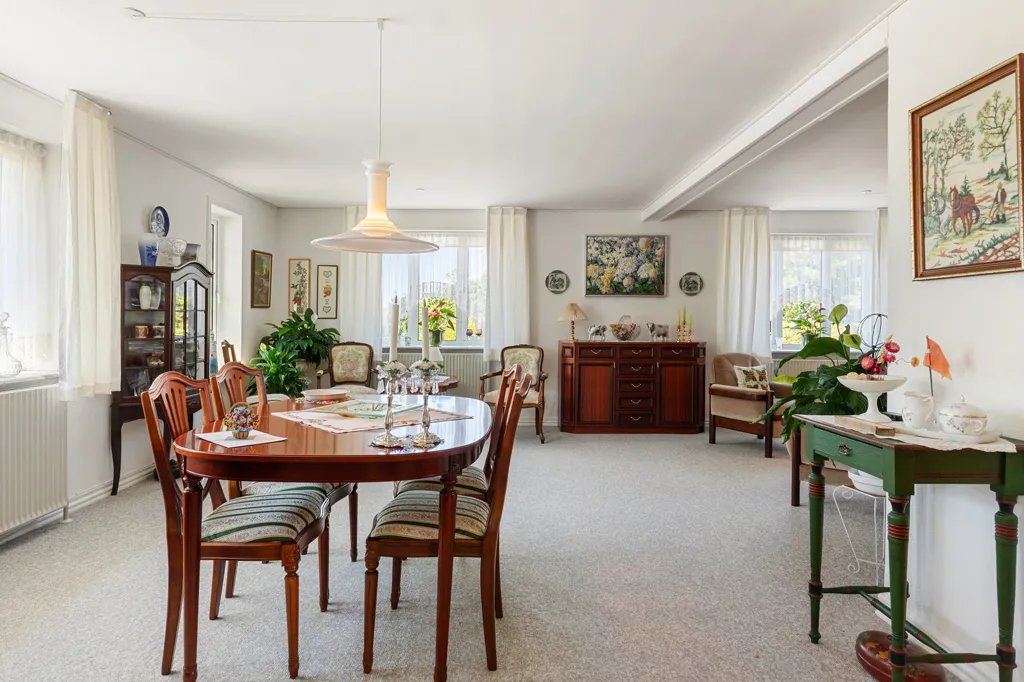 Sala da pranzo - 1943 Villa with Garden in Fjerritslev