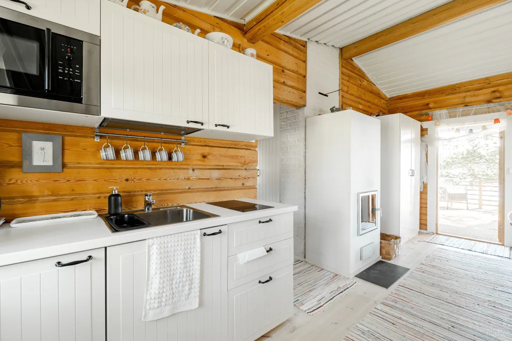 Cucina - Seafront Villa with Panoramic View in Naantali