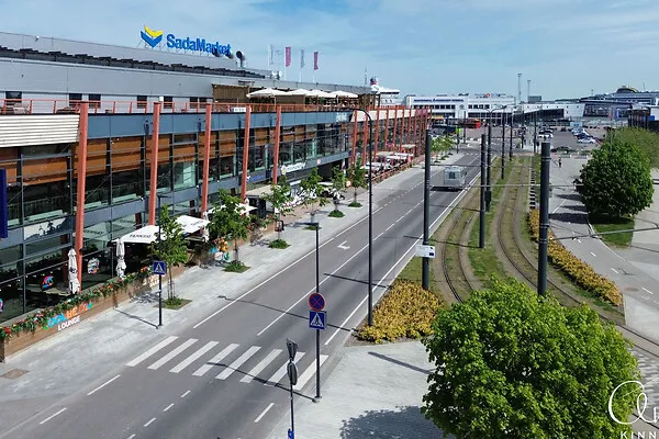 Vue aérienne - Commercial Space with Sea View in Tallinn Centre