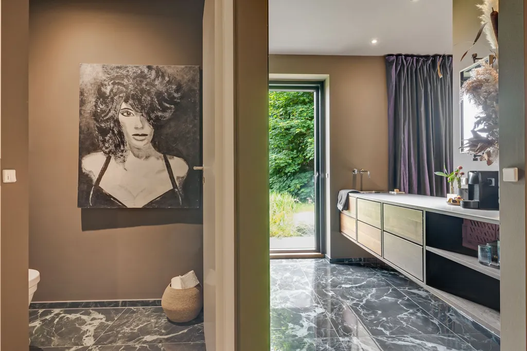 Salles de bain - Maison 5 pièces à Glamsbjerg