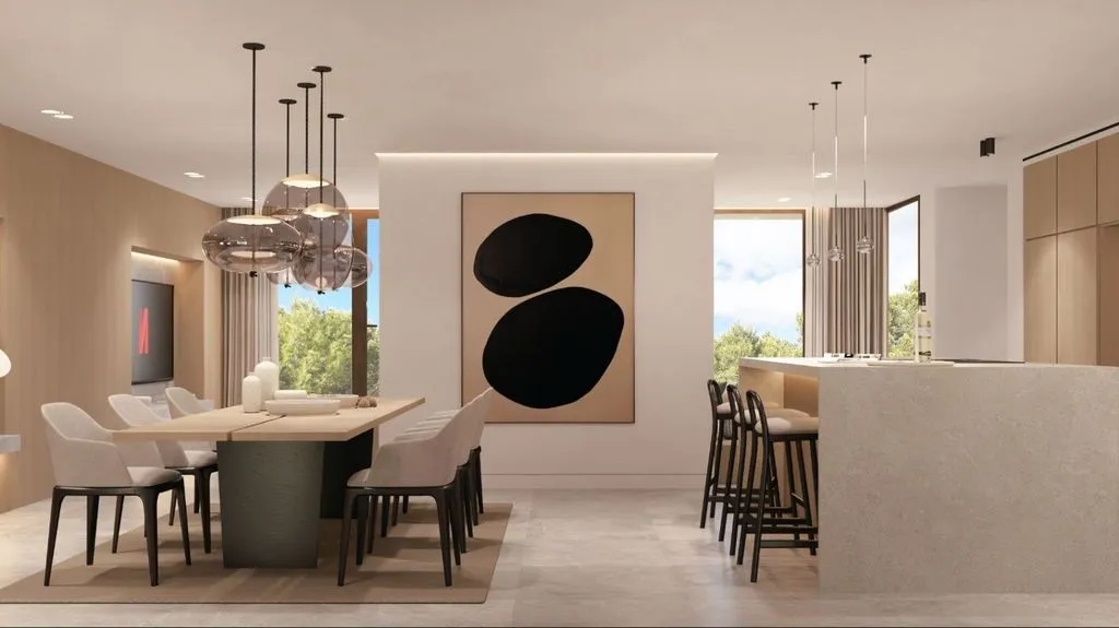 Söögituba - Luxury Villa with Sea View in Santa Ponça