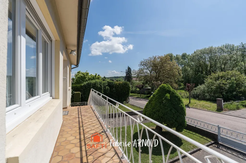 Balcon - Maison Individuelle au Calme avec Jardin à Piblange