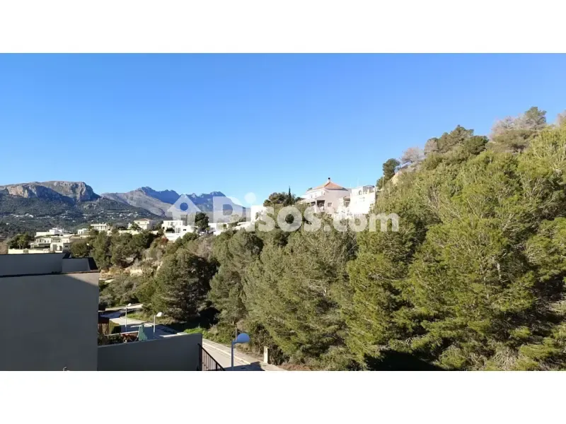 Terraced House with Mountain Views in Calpe