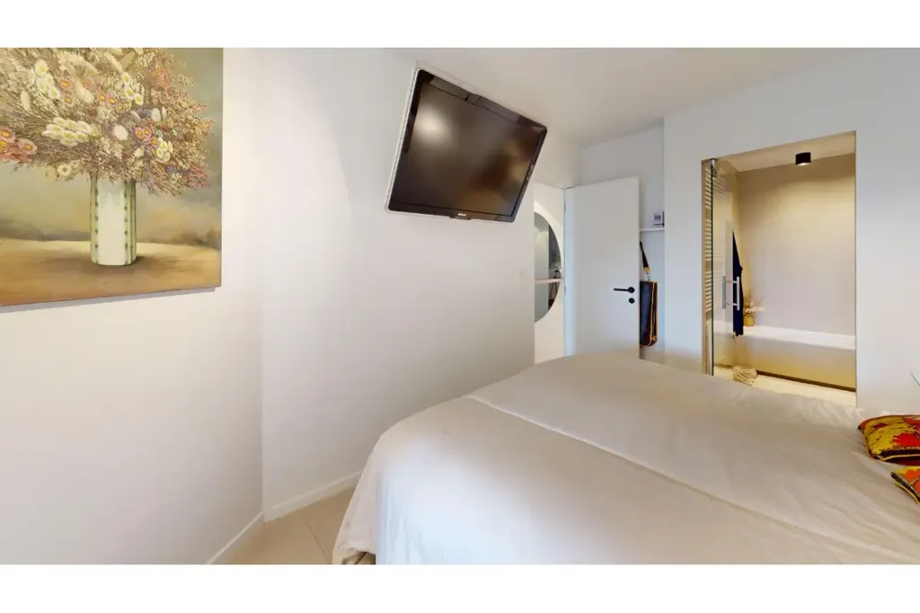 Chambres - Appartement Moderne avec Vue Panoramique à Duinbergen