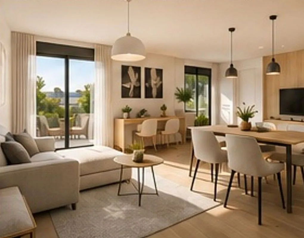 Salle à manger - New Flat with Pool on Sant Jaume Street