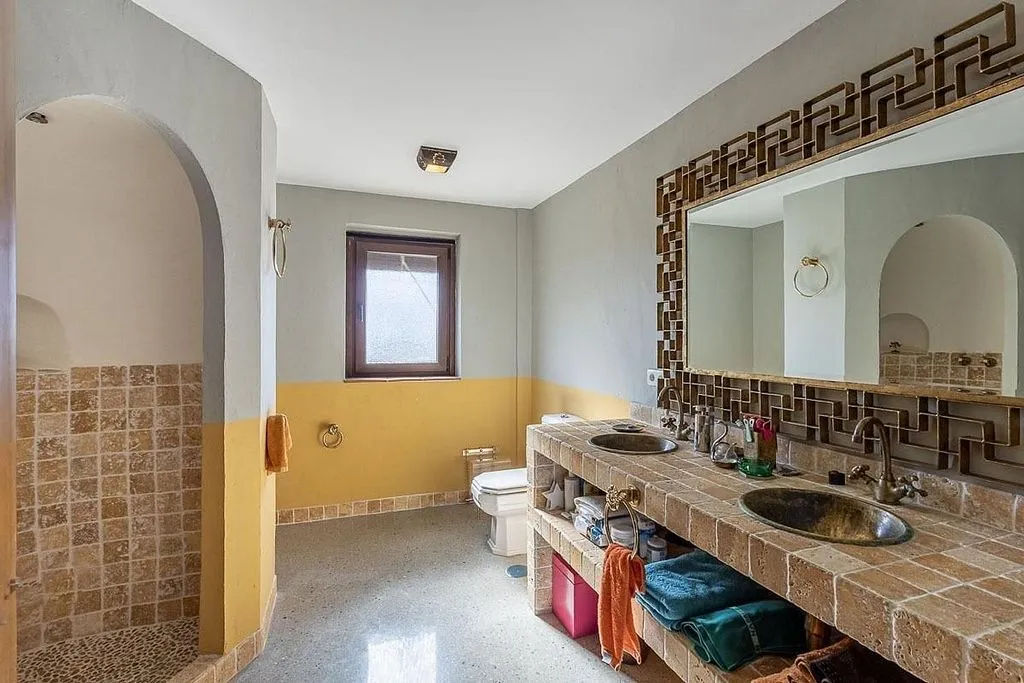 Salles de bain - Chalet with Pool and Terrace in Atarfe