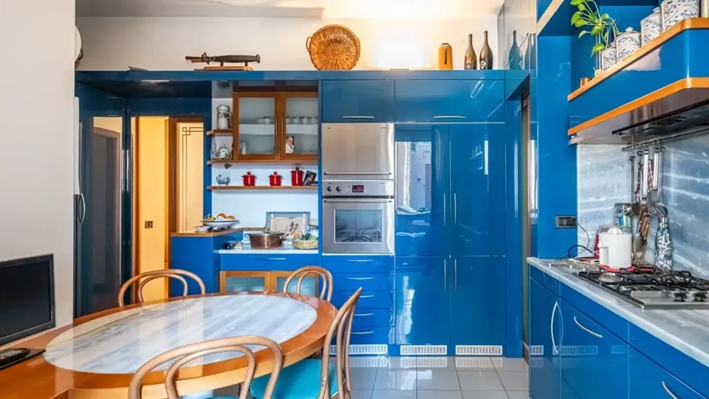 Cuisine - Spacious Penthouse with Pool in Milan