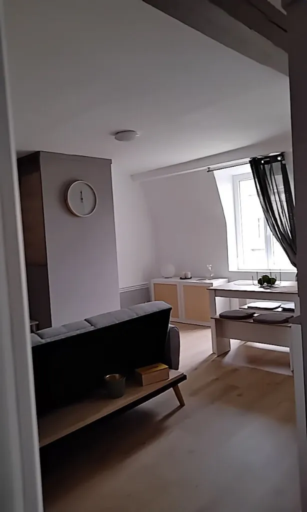 Séjour - Appartement Neuf et Meublé à Autun