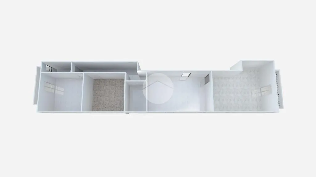 Plan - 4-Room Apartment with Balcony in Palermo