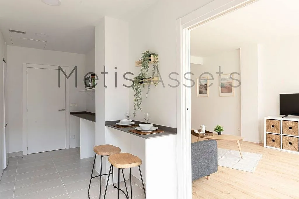 Soggiorno - Apartment with Pool in El Poblenou